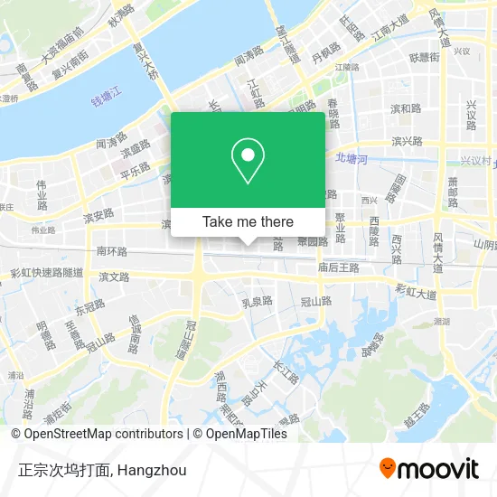 正宗次坞打面 map