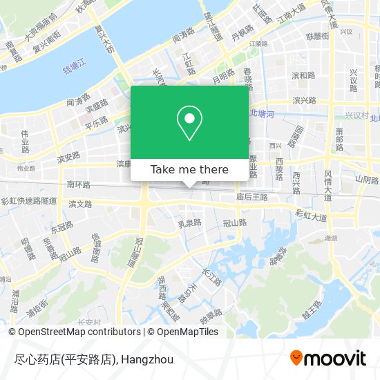 尽心药店(平安路店) map