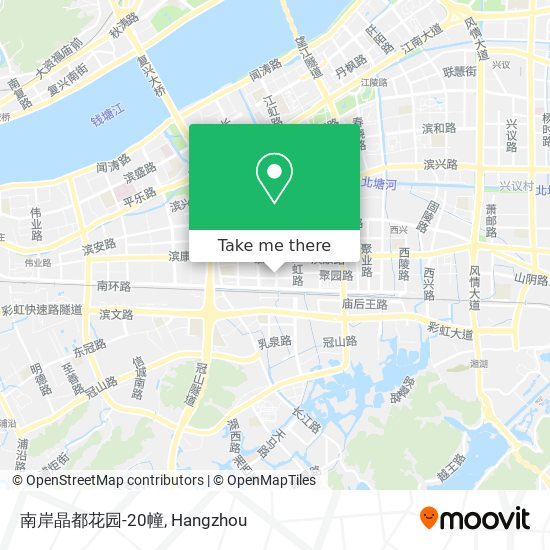 南岸晶都花园-20幢 map