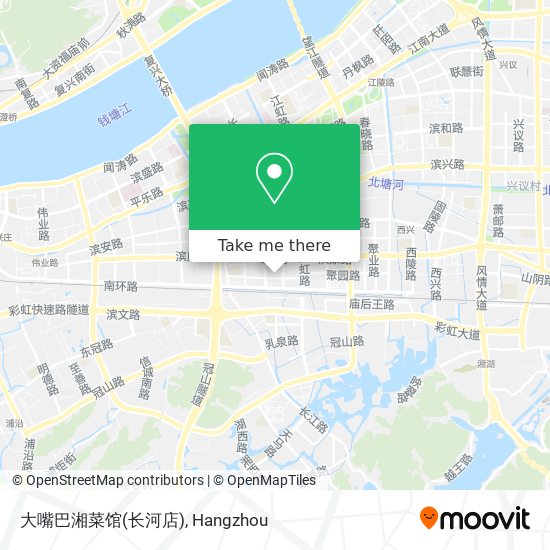 大嘴巴湘菜馆(长河店) map