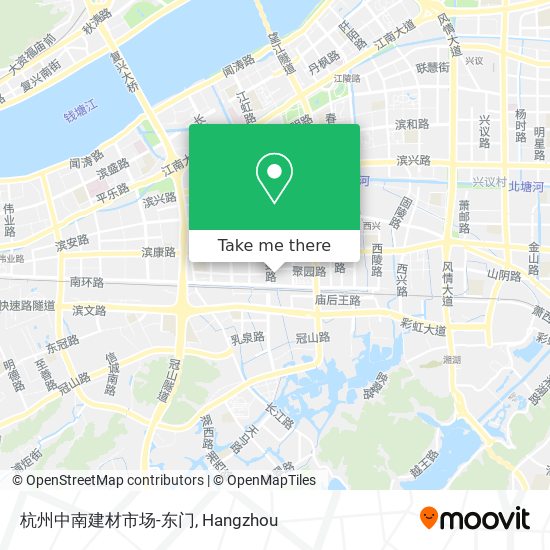 杭州中南建材市场-东门 map