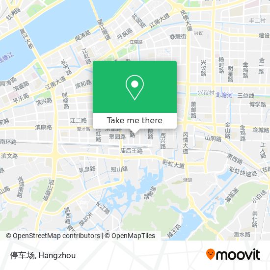 停车场 map