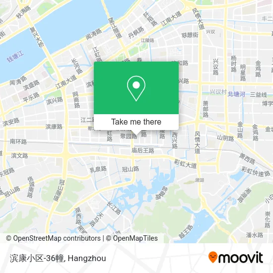 滨康小区-36幢 map