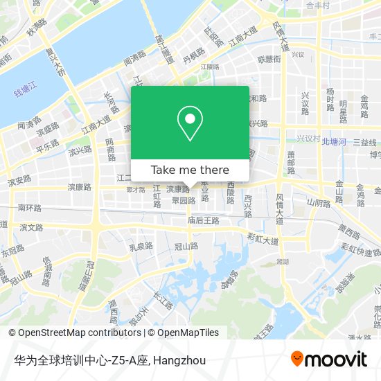 华为全球培训中心-Z5-A座 map