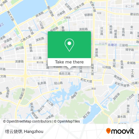 缙云烧饼 map