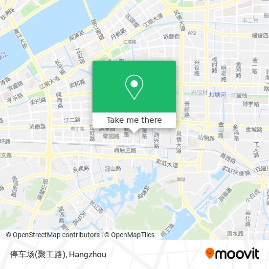 停车场(聚工路) map