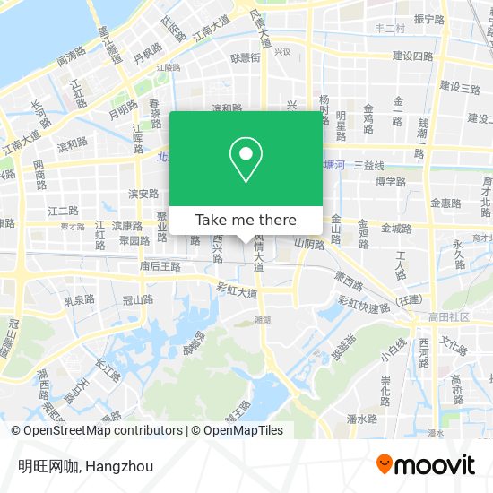 明旺网咖 map