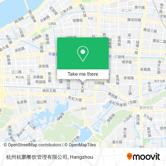 杭州杭鹏餐饮管理有限公司 map
