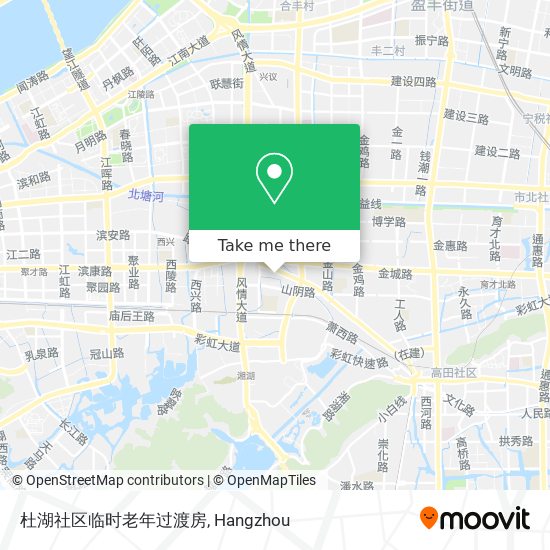 杜湖社区临时老年过渡房 map