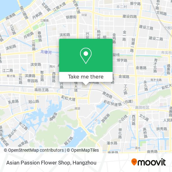 Asian Passion Flower Shop map