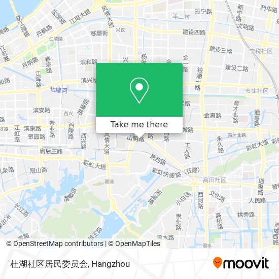 杜湖社区居民委员会 map