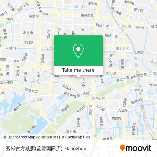 秀域古方减肥(蓝爵国际店) map