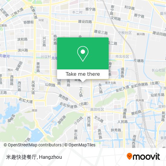 米趣快捷餐厅 map