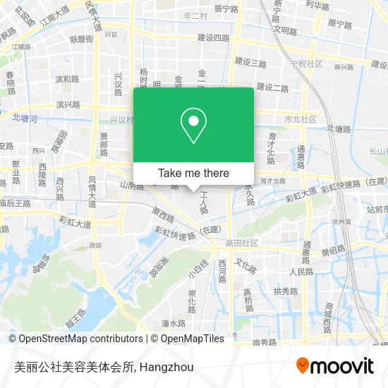 美丽公社美容美体会所 map