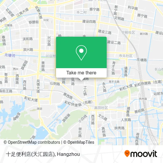 十足便利店(天汇园店) map