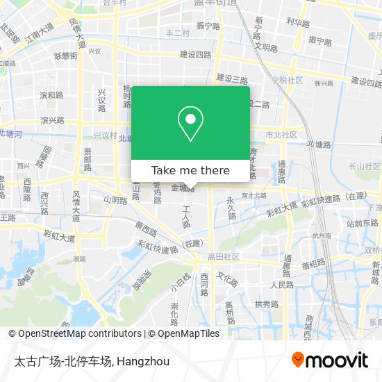 太古广场-北停车场 map