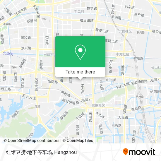 红馆豆捞-地下停车场 map