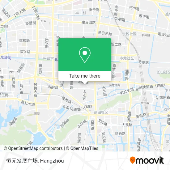 恒元发展广场 map