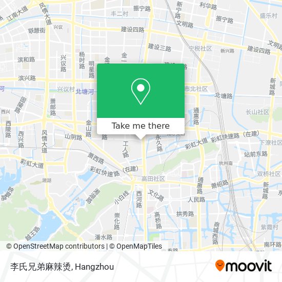 李氏兄弟麻辣烫 map