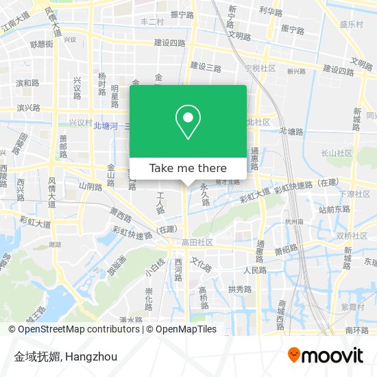 金域抚媚 map