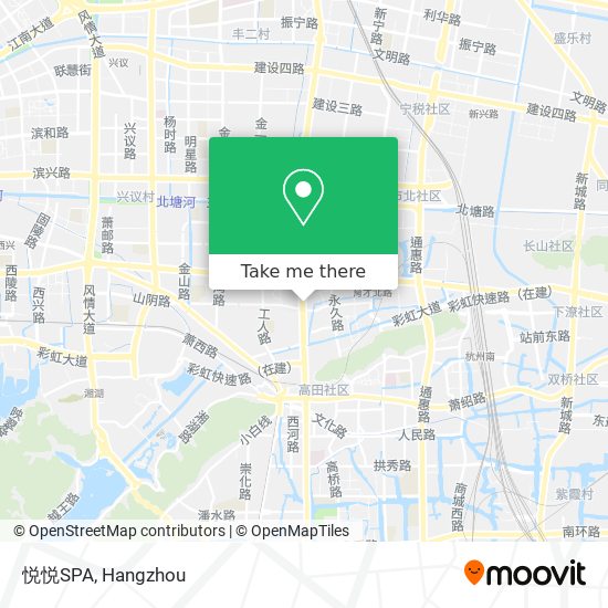 悦悦SPA map
