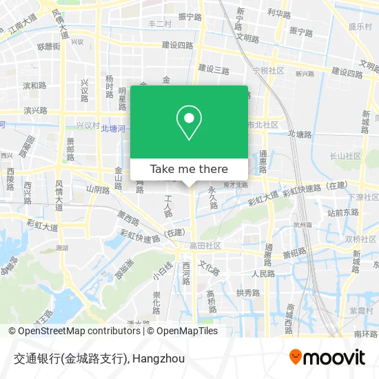 交通银行(金城路支行) map