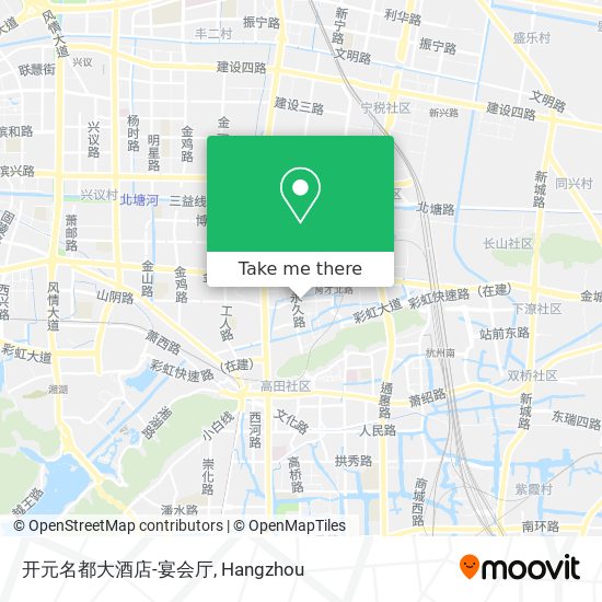开元名都大酒店-宴会厅 map