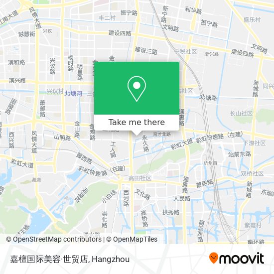 嘉檀国际美容·世贸店 map