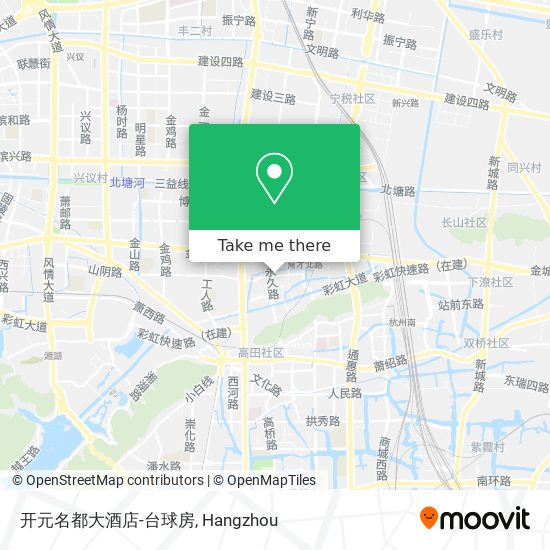 开元名都大酒店-台球房 map