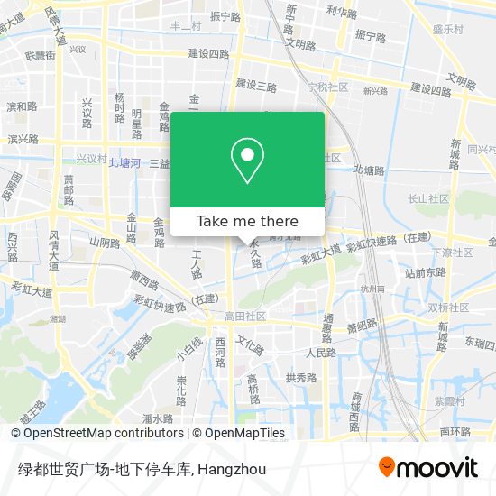 绿都世贸广场-地下停车库 map