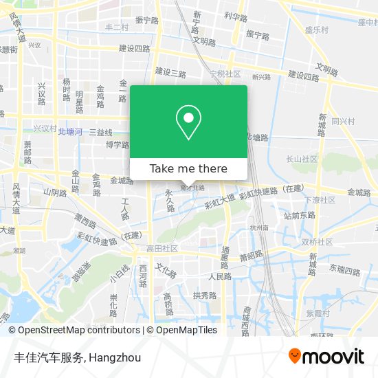 丰佳汽车服务 map