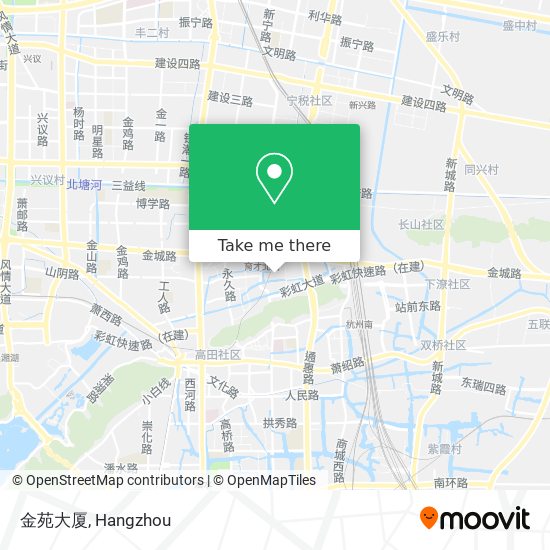 金苑大厦 map