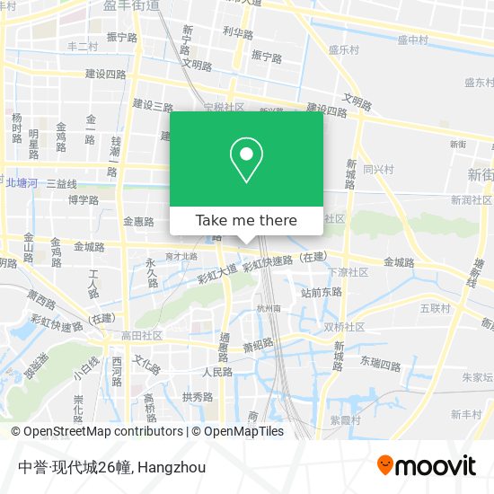 中誉·现代城26幢 map
