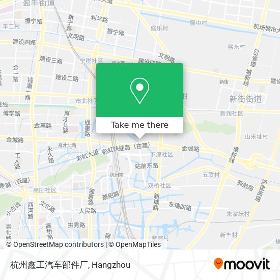 杭州鑫工汽车部件厂 map