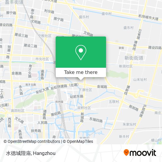 水德城隍庙 map