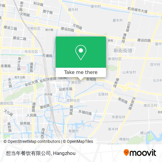 想当年餐饮有限公司 map