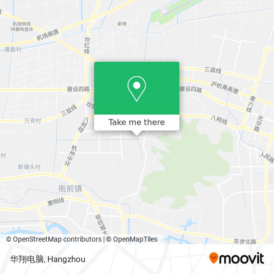 华翔电脑 map