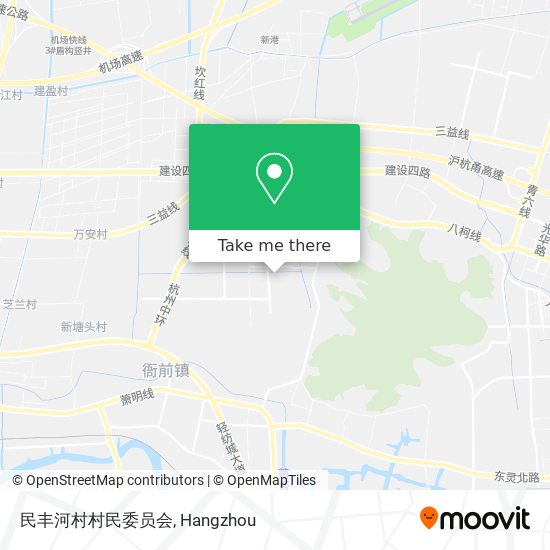 民丰河村村民委员会 map