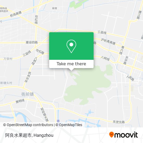 阿良水果超市 map