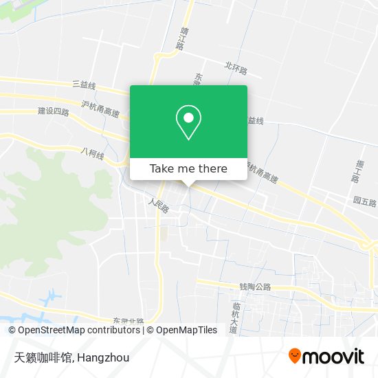 天籁咖啡馆 map
