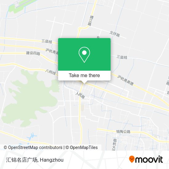 汇锦名店广场 map