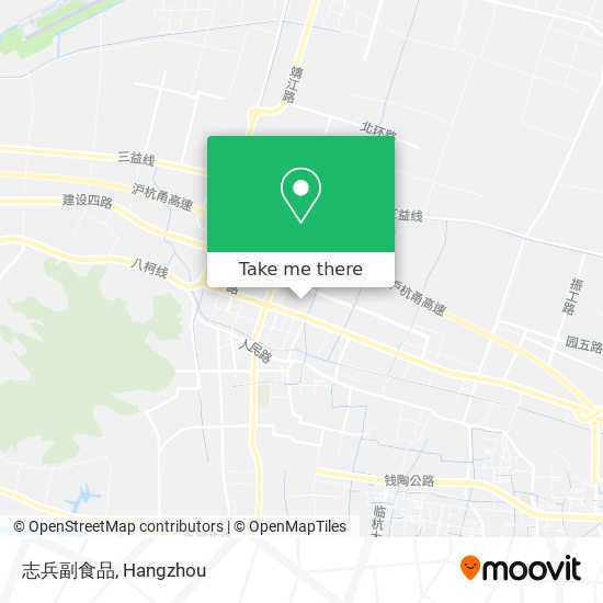 志兵副食品 map