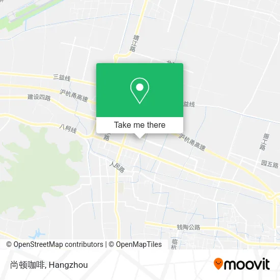 尚顿咖啡 map