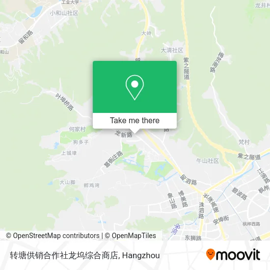 转塘供销合作社龙坞综合商店 map
