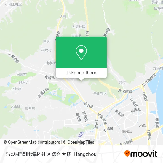 转塘街道叶埠桥社区综合大楼 map