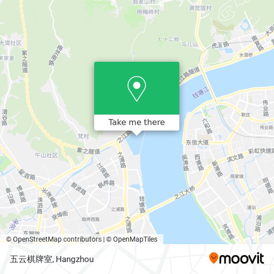 五云棋牌室 map