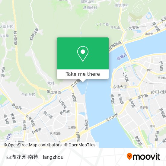 西湖花园-南苑 map