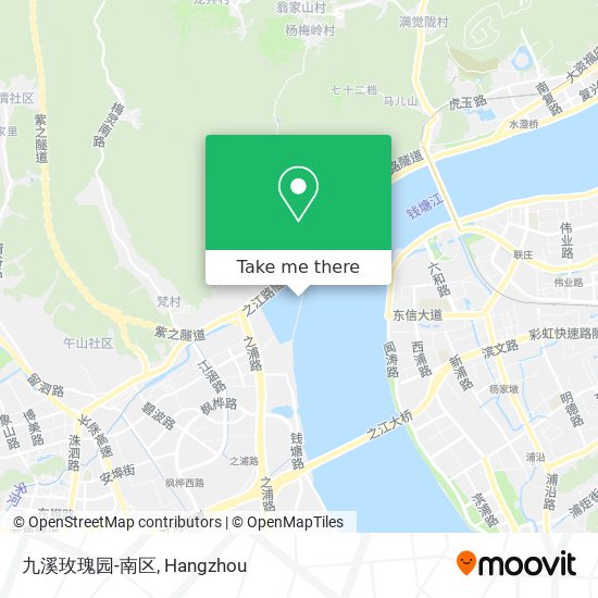 九溪玫瑰园-南区 map