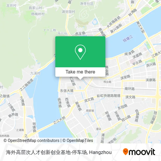 海外高层次人才创新创业基地-停车场 map