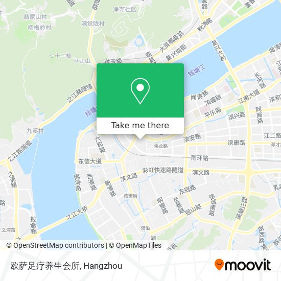 欧萨足疗养生会所 map